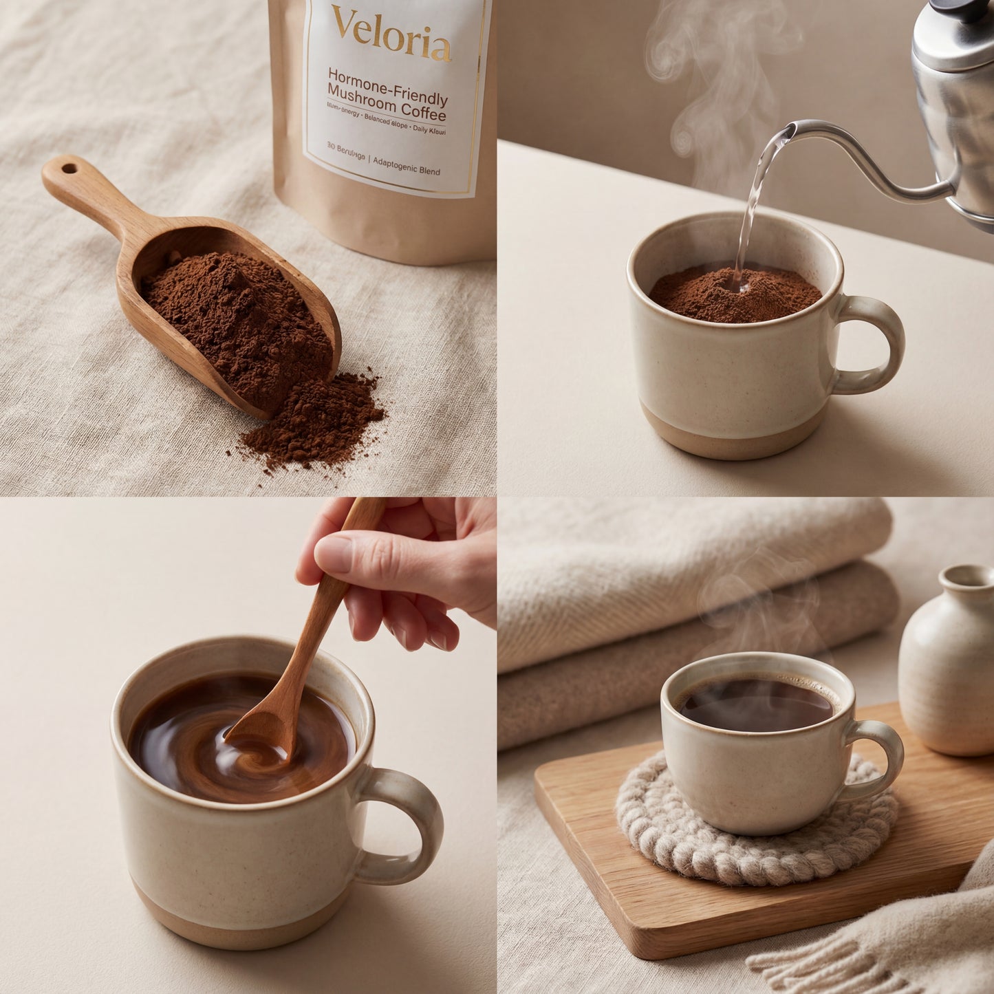 Veloria Hormonal Friendly Mushroom Coffee